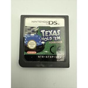 Nintendo DS Texas Hold 'Em Poker Pack Video Game